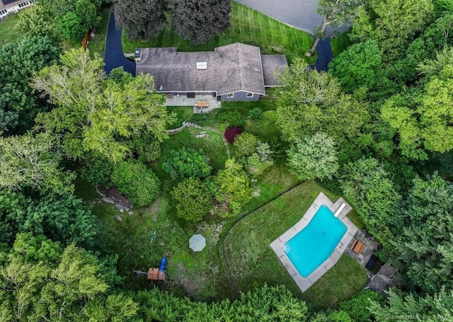 10 Fernbrook Dr, Brookfield, CT 06804 - aerial view of property's location featuring a pool