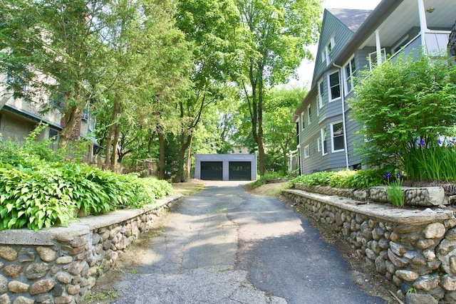 10 Fleming St, Waterbury, CT 06710 - view of property's community with a garage and an outbuilding