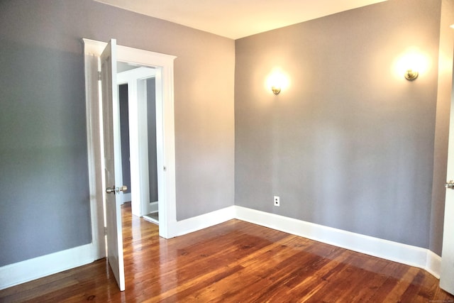 10 Fleming St, Waterbury, CT 06710 - empty room featuring wood finished floors and baseboards
