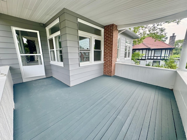 10 Fleming St, Waterbury, CT 06710 - view of wooden terrace