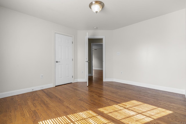 1-1/2 Colony St, Norwalk, CT 06851 - unfurnished bedroom featuring wood finished floors and baseboards
