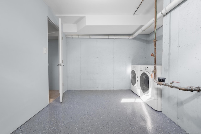 1-1/2 Colony St, Norwalk, CT 06851 - laundry area with washing machine and dryer