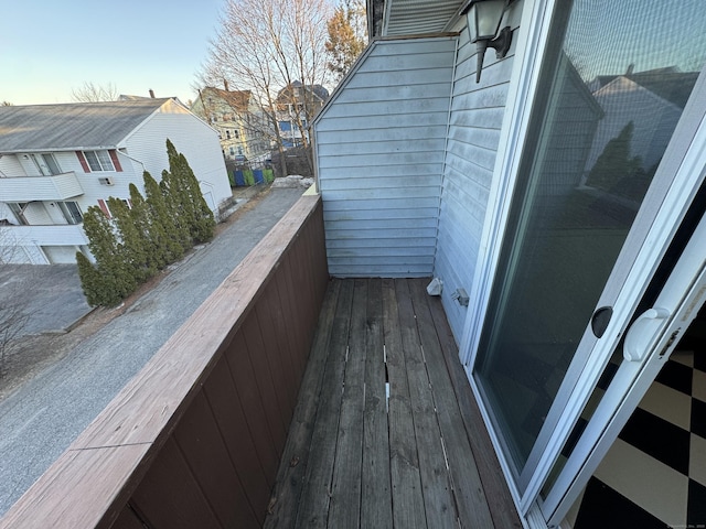 81 Chipman St Apt 6, Waterbury, CT 06708 - balcony featuring a residential view