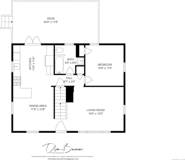 105 Blake Dr, Fairfield, CT 06824 - home floor plan
