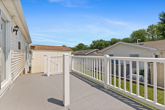 7 Rose Ct, East Windsor, CT 06088 - view of wooden deck