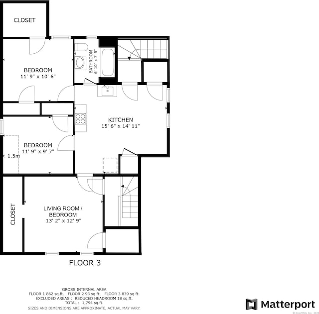 24 N St, Meriden, CT 06451 - room layout