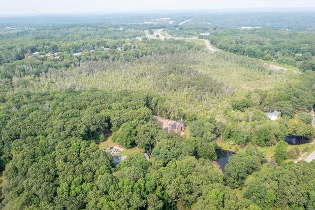 501 Taylor Hill Rd, Griswold, CT 06351 - aerial overview of property's location featuring a heavily wooded area