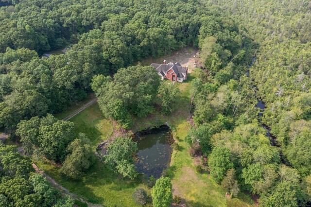 501 Taylor Hill Rd, Griswold, CT 06351 - aerial view of property's location featuring a forest and a nearby body of water