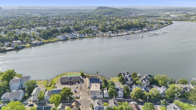 728 Quinnipiac Ave, New Haven, CT 06513 - aerial perspective of suburban area with a nearby body of water