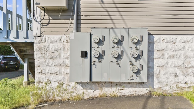 728 Quinnipiac Ave, New Haven, CT 06513 - exterior view of electric meter
