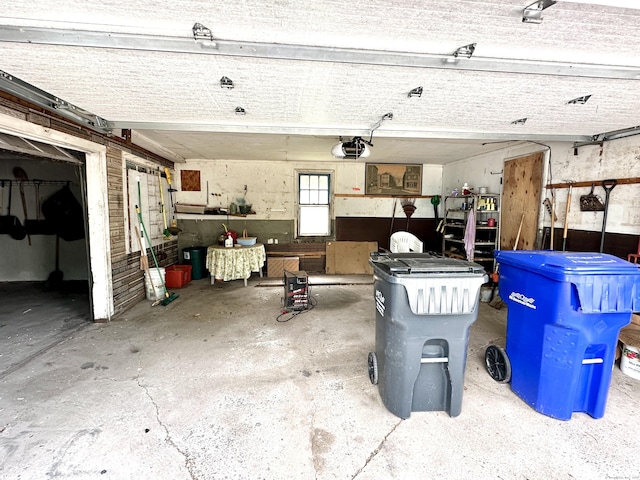 11 Abbe Rd, East Windsor, CT 06088 - garage featuring a garage door opener