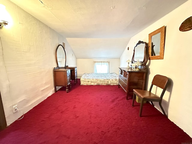 11 Abbe Rd, East Windsor, CT 06088 - bedroom with carpet floors and lofted ceiling