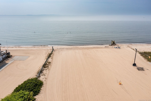 water view featuring local beach