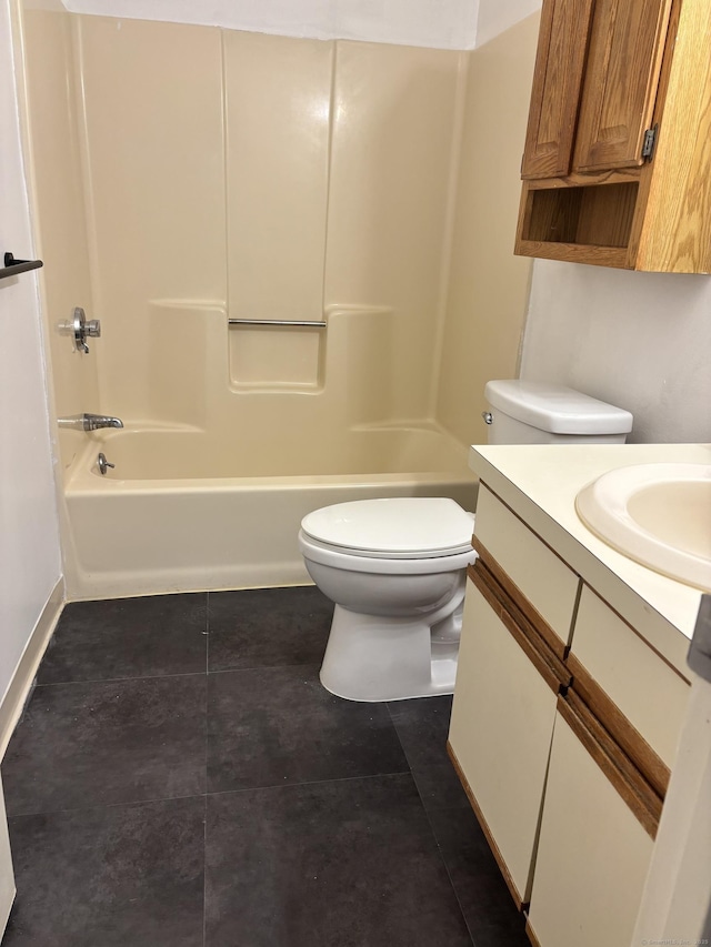 5 Fales St Apt 101, Hartford, CT 06105 - full bath with vanity, toilet, bathtub / shower combination, and tile patterned floors