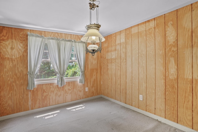2 Stowe Pl, Trumbull, CT 06611 - unfurnished room with carpet floors and wood walls
