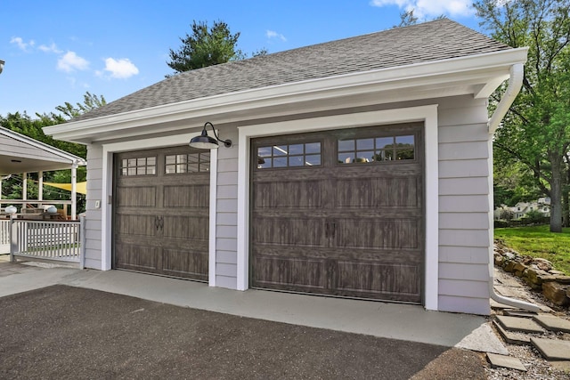 185 Lovers Ln, Fairfield, CT 06824 - view of detached garage