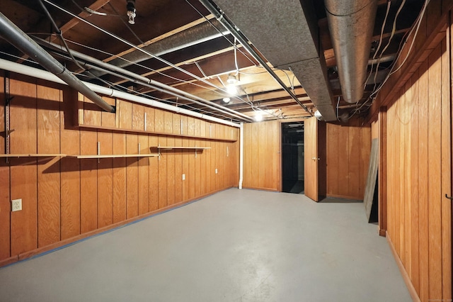 26 Paula Rd, East Haddam, CT 06423 - finished basement featuring wooden walls