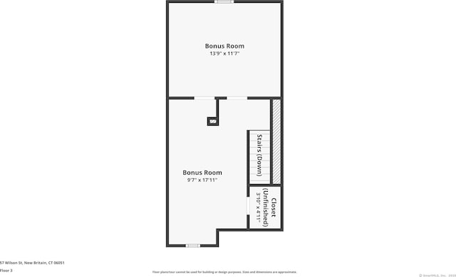 57 Wilson St, New Britain, CT 06051 - home floor plan