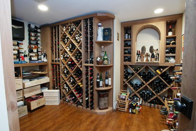 3 Ridgebury Rd, Simsbury, CT 06001 - wine cellar with wood finished floors