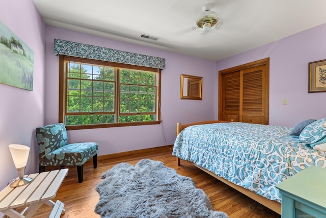 101 Overton Farm Dr, Southbury, CT 06488 - bedroom featuring a closet and wood finished floors