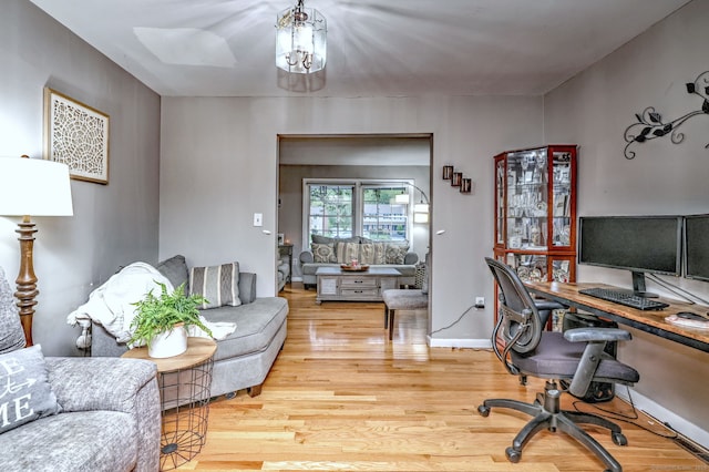 39 Jackson Dr Unit 39, Milford, CT 06460 - office area featuring light wood-type flooring
