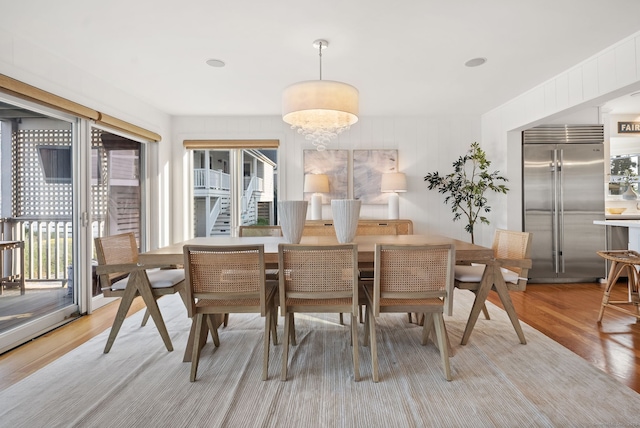 685 Fairfield Beach Rd Unit 685, Fairfield, CT 06824 - dining space featuring light wood finished floors