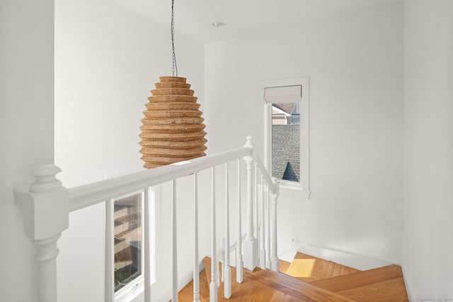 685 Fairfield Beach Rd Unit 685, Fairfield, CT 06824 - stairs featuring wood finished floors
