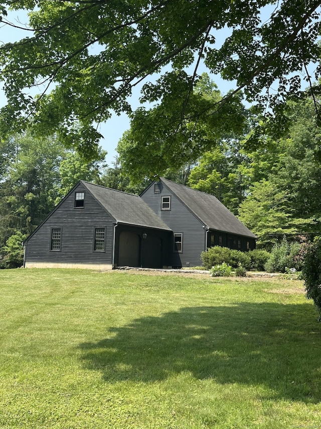 115 Morgan Rd, Salem, CT 06420 - view of home's exterior featuring a yard