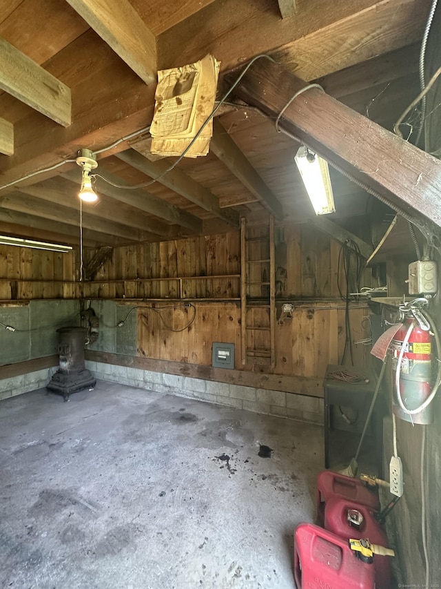115 Morgan Rd, Salem, CT 06420 - misc room featuring unfinished concrete floors