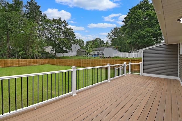 10 Yale Dr, Enfield, CT 06082 - view of wooden terrace