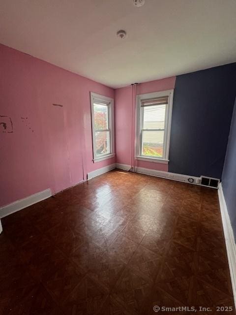 201 Lewis St, Bridgeport, CT 06605 - empty room with baseboards
