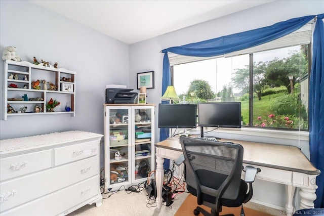 192 Heritage Vlg Unit A, Southbury, CT 06488 - carpeted home office featuring plenty of natural light