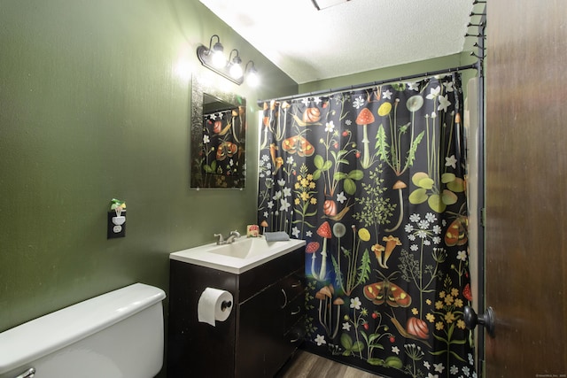 47 Pebble Dr, Newington, CT 06111 - full bath with vanity, wood finished floors, and a shower with shower curtain