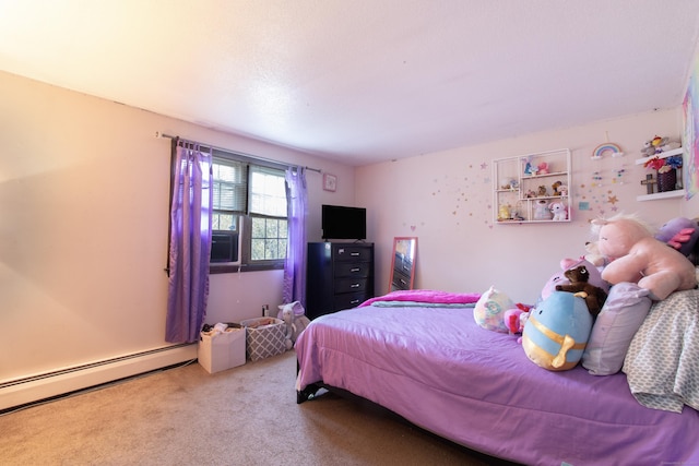 47 Pebble Dr, Newington, CT 06111 - carpeted bedroom with a baseboard radiator