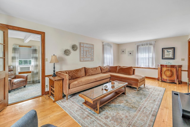 40 Cutspring Rd, Stratford, CT 06614 - living room featuring light wood-type flooring