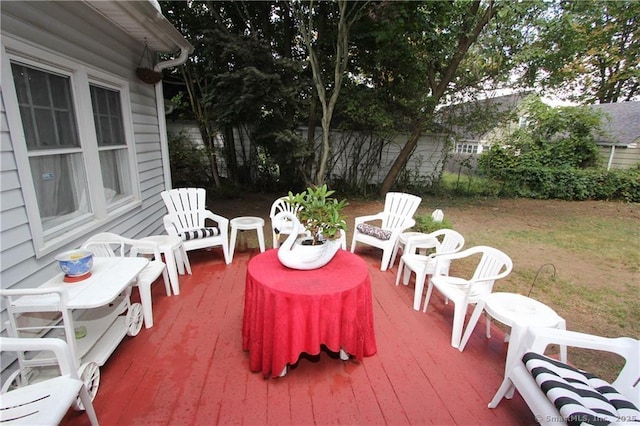 159 Hemlock Rd, New Haven, CT 06515 - view of wooden deck