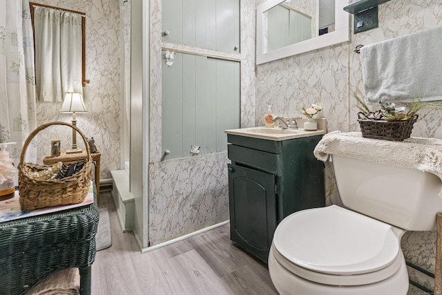 28 Oak Dr, Woodstock, CT 06282 - bathroom with wood finished floors and vanity
