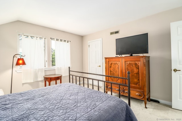 230 New Canaan Ave Apt 2, Norwalk, CT 06850 - carpeted bedroom featuring baseboards and vaulted ceiling