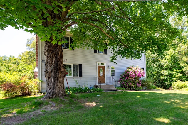 791 Ives Row, Cheshire, CT 06410 - view of front facade featuring a front yard