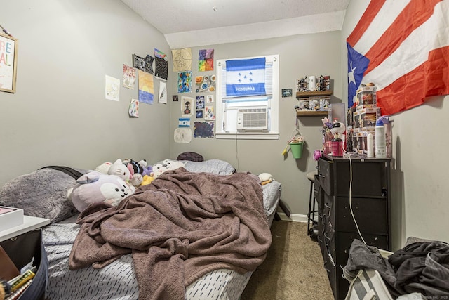 72 Beech St, Bristol, CT 06010 - carpeted bedroom featuring cooling unit and baseboards