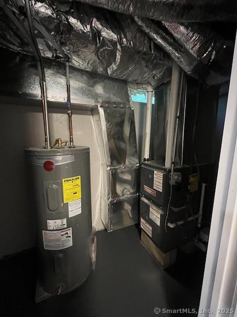 20 Cossett St, Waterbury, CT 06704 - utilities featuring electric water heater