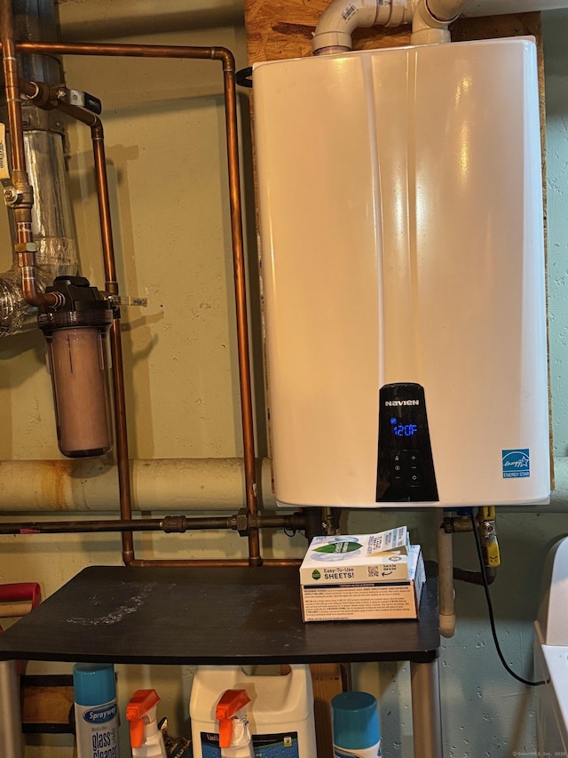 42 Salem Walk Unit 42, Milford, CT 06460 - detailed view of tankless water heater