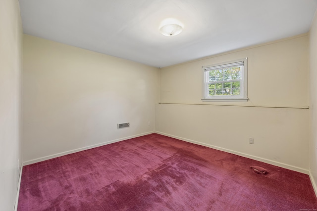 10 Longview Ln, Wallingford, CT 06492 - carpeted spare room featuring baseboards