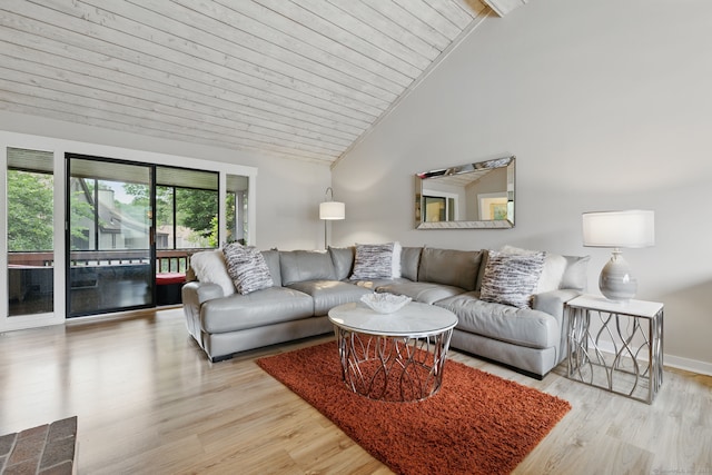 646 Onondaga Ln Unit B, Stratford, CT 06614 - living area with wood finished floors, wooden ceiling, and baseboards