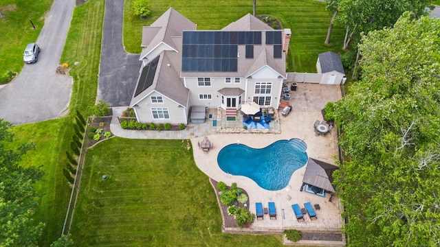 11 Delno Dr, Danbury, CT 06811 - aerial view of property and surrounding area featuring a pool