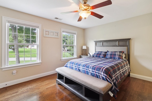 11 Delno Dr, Danbury, CT 06811 - bedroom featuring baseboards, wood finished floors, and a ceiling fan