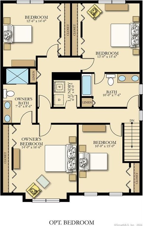 22 Lombard Cir Unit 22, North Haven, CT 06473 - view of floor plan / room layout