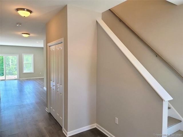 22 Lombard Cir Unit 22, North Haven, CT 06473 - staircase featuring wood finished floors