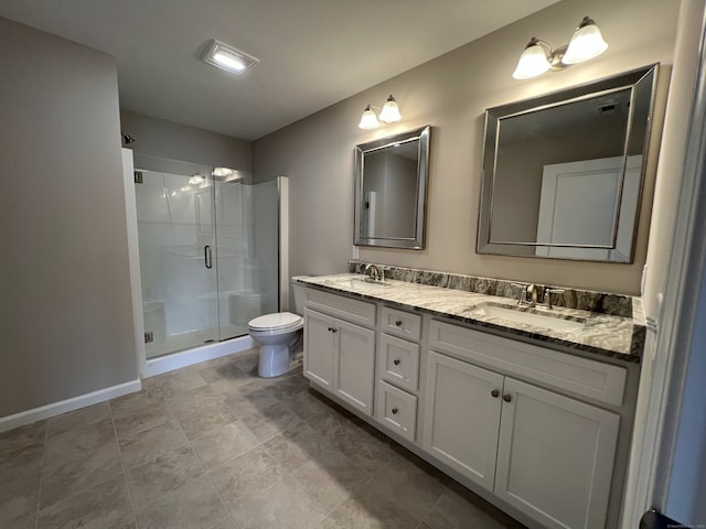 20 Lombard Cir Unit 20, North Haven, CT 06473 - full bath with double vanity and a shower stall