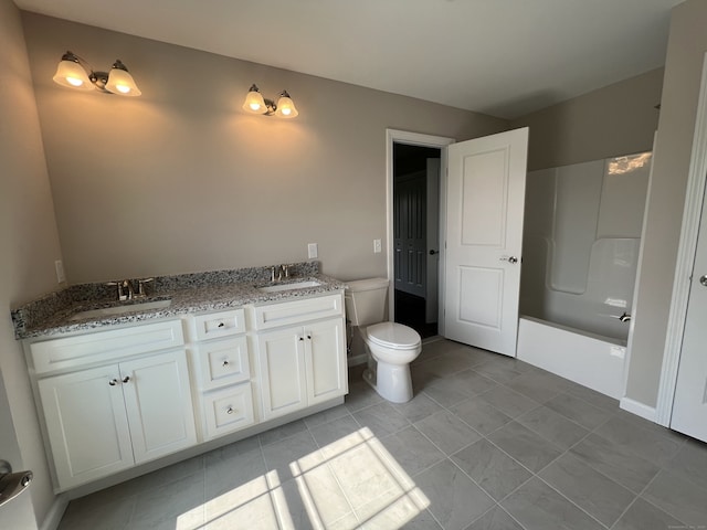 20 Lombard Cir Unit 20, North Haven, CT 06473 - full bathroom featuring double vanity and shower / bath combination